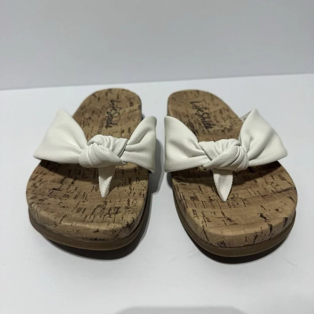 Lifestride Womens Happy Sandals Size 6 Wide